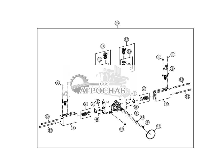 Секция клапана бокового смещения круга, Grade Pro - ST3652 511.jpg